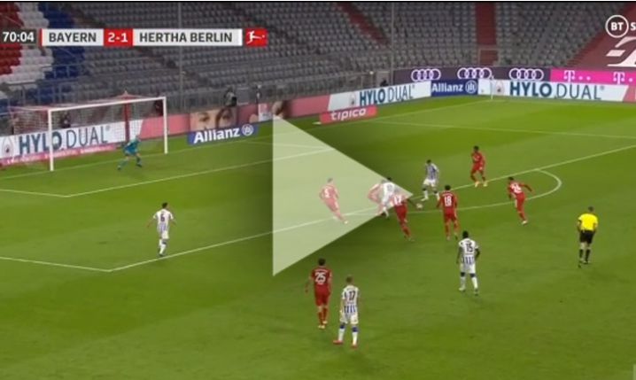 Cunha strzela na 2-2 z Bayernem po asyście Piątka! [VIDEO]